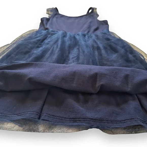 Crewcuts | Navy Tulle Strappy Sundress (6) 💙☀️ - Picture 3 of 8